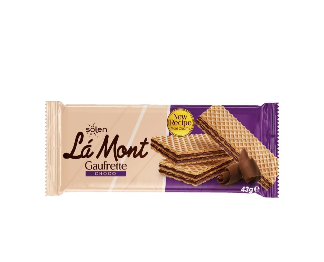 לאמונט  וופר ממולא שוקולד 43 ג 24 יח 1/6