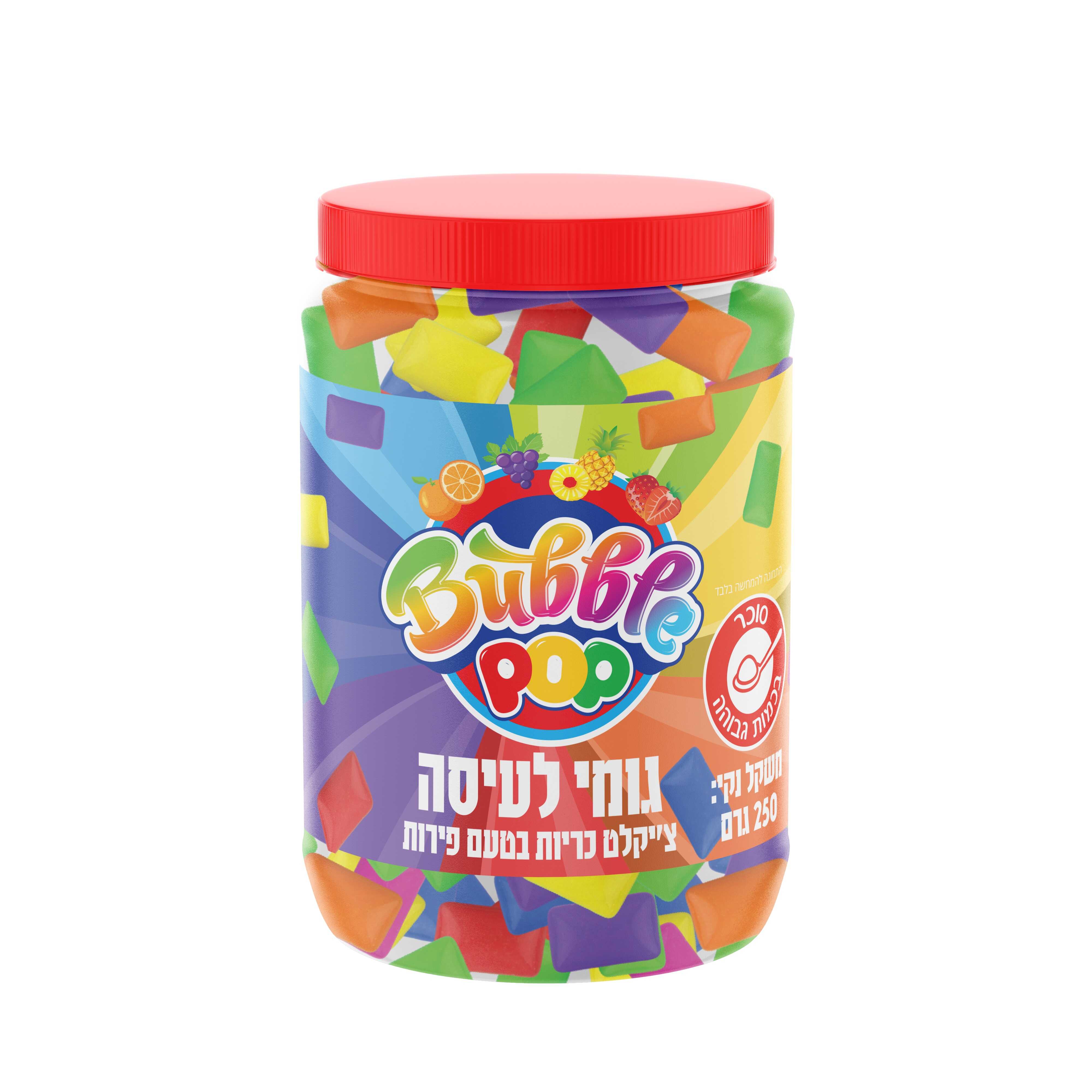 גומי לעיסה טבלאות צ'יקלט 250 גרם 12 יח