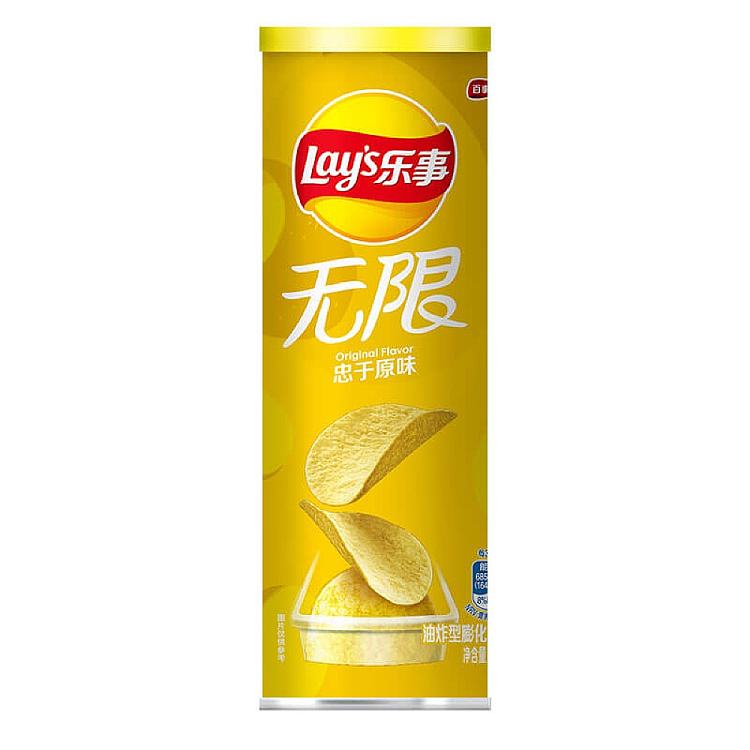 lays חטיף ציפס קלאסי 90 גרם  24 יח