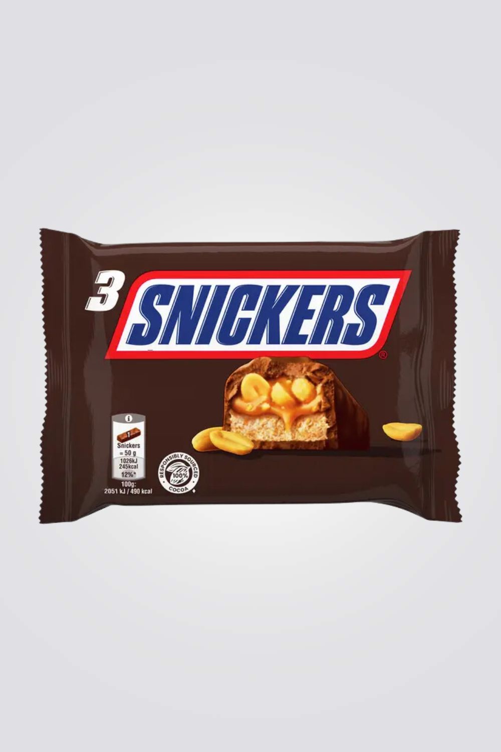 סניקרס שלשיה 150 גרם 34 יח יב