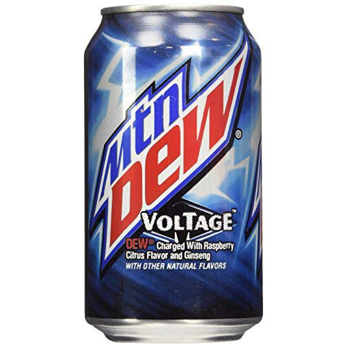 ® Mountain Dew
 משקה סודה כחול  355  מל 24 יח