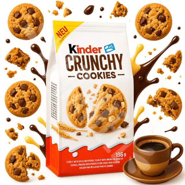 עוגיות קינדר קראנצ'? 136 גרם 15 יח