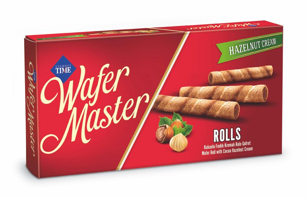 רול גלילות קרם איגוזים  65 ג 24 יח wafer master