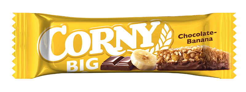 קורני חטיף דגנים ושוקולד בננה ביג 50 גרם 24יח כשר 