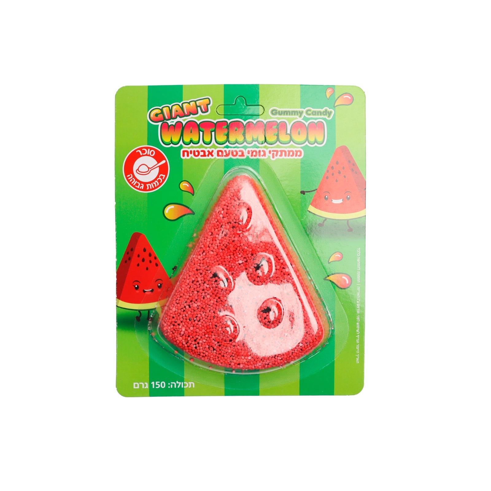 גומי 150ג מצופה בטעם אבטיח 24 יח 