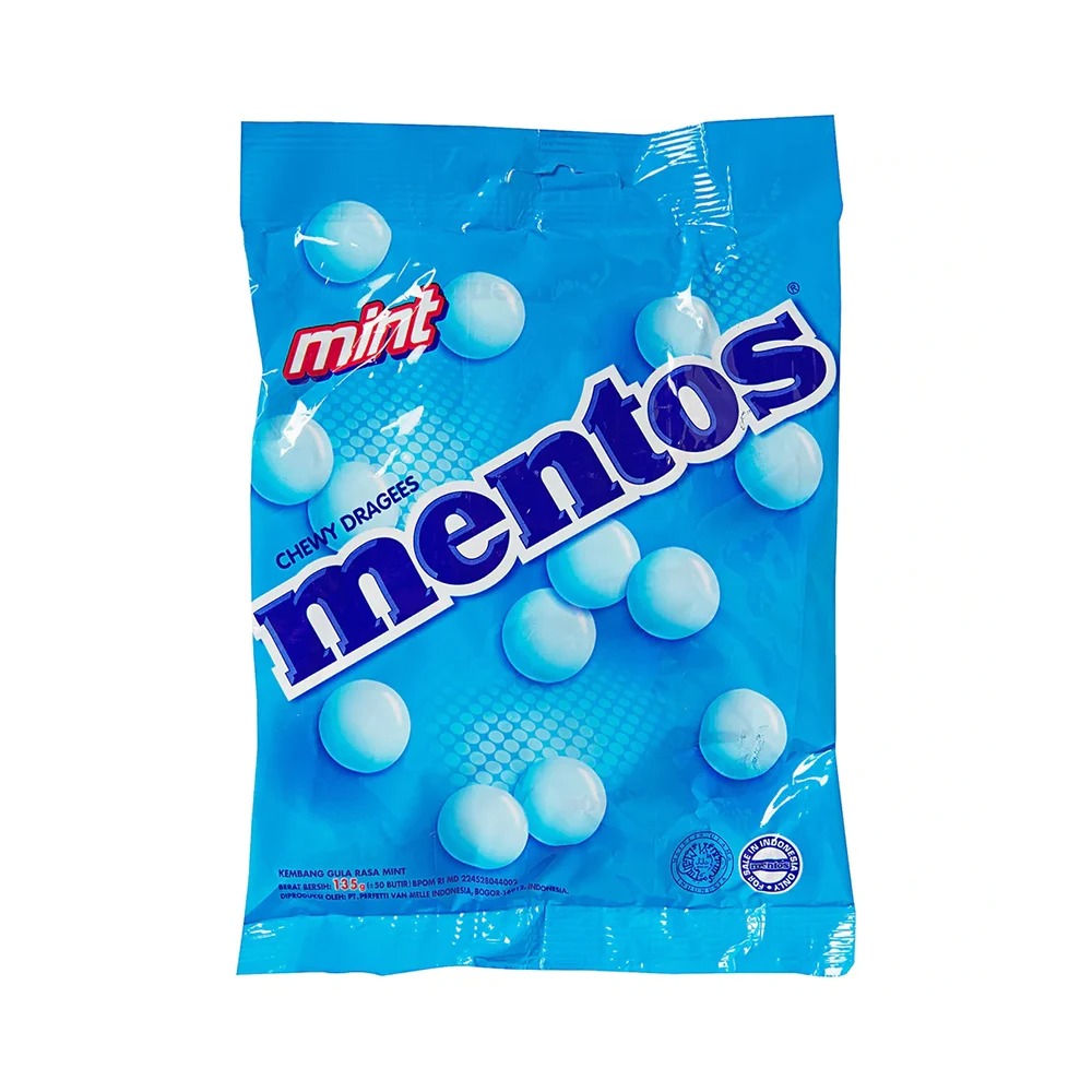 מנטוס מנטה שקית 135 גרם