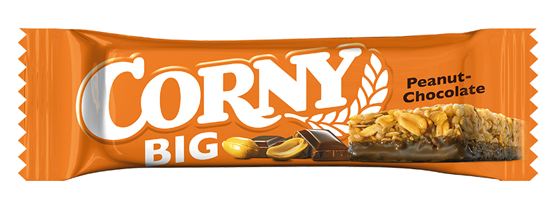 קורני חטיף דגנים ושוקולד בוטנים  ביג 50 גרם 24יח כשר 