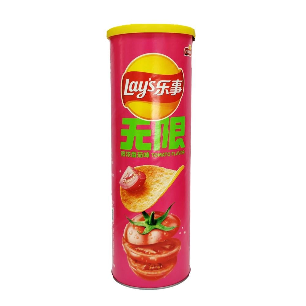 lays חטיף ציפס עגבניות 90 גרם  24 יח
