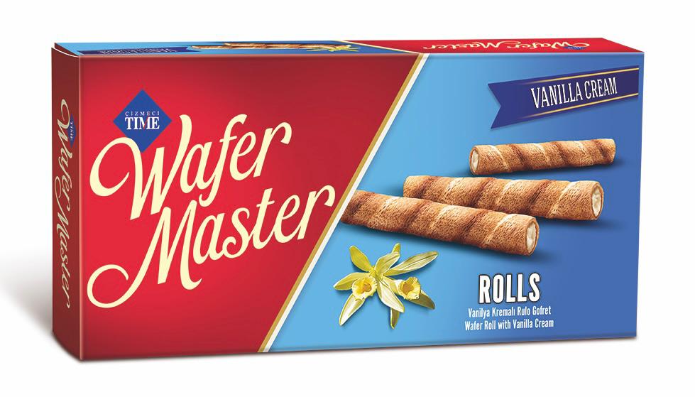 רול גלילות קרם וניל 65 ג 24 יח wafer master