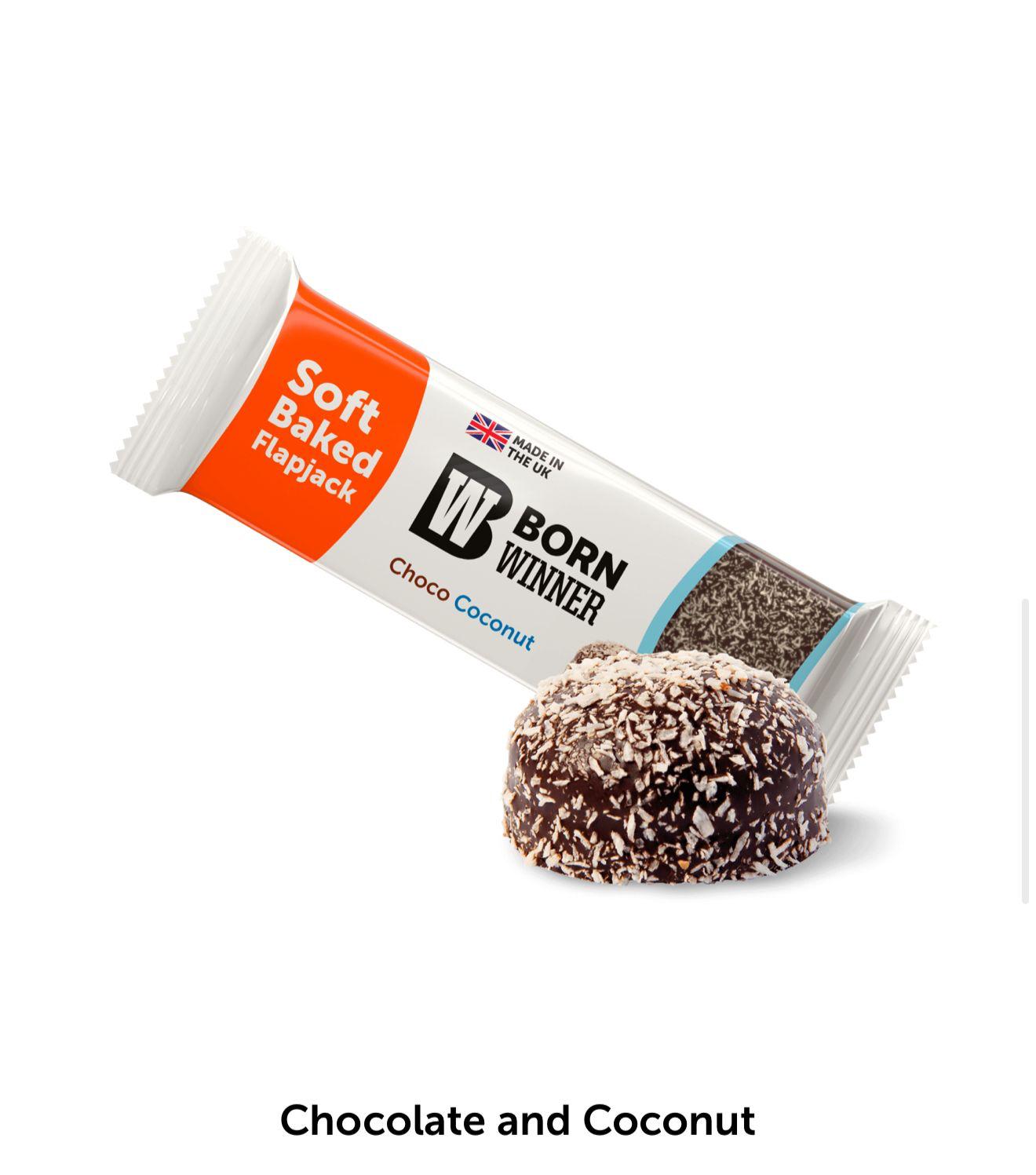 חטיף שיבולת שועל בטעם שוקולד וקוקס 90 גרם 12 יח 