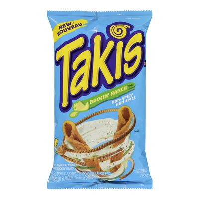 Takis טאקיז בטעם באקין ראנץ  260ג 14 יח