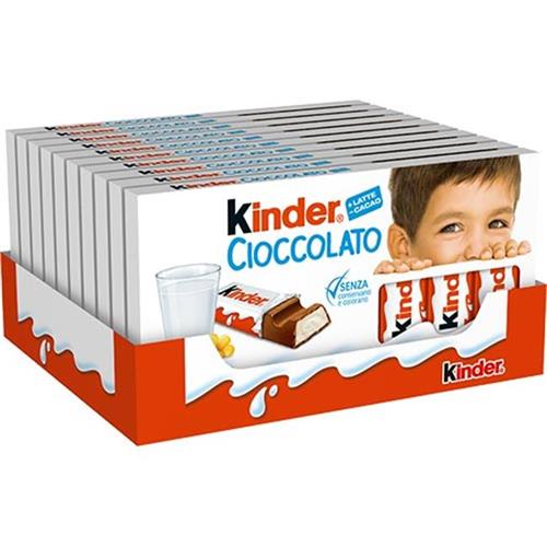 קינדר שוקולד 100 גרם 10 יח  יבוא