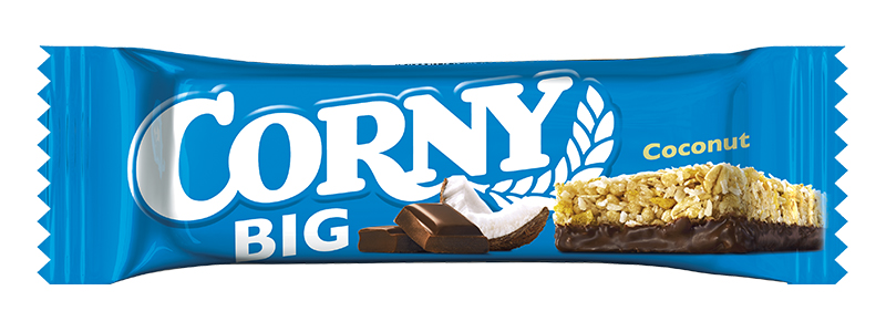 קורני חטיף דגנים קוקוס ושוקולד ביג 50 גרם 24יח כשר 