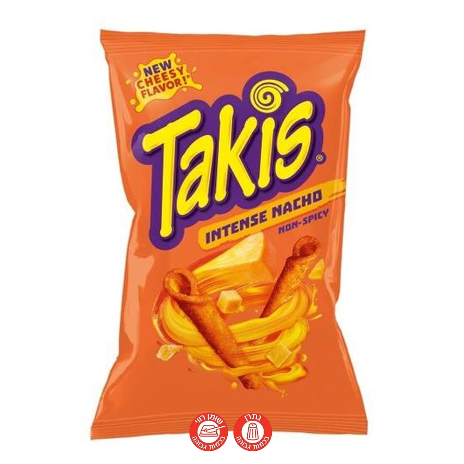Takis טאקיז נאצ'וס גבינה כתום  ג 18 יח