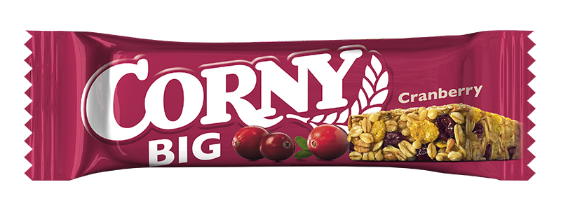 קורני חטיף דגנים חמוציות ביג 50 גרם 24יח כשר 