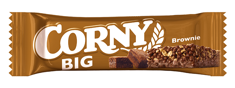 קורני חטיף דגנים ושוקולד בראוני ביג 50 גרם 24יח כשר 