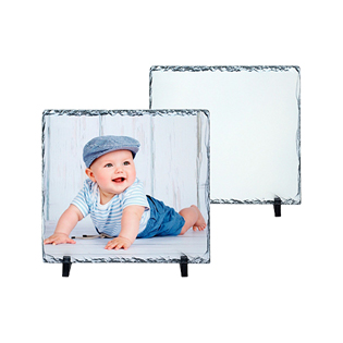 אבן בזלת לב 20X20 מבריקה 