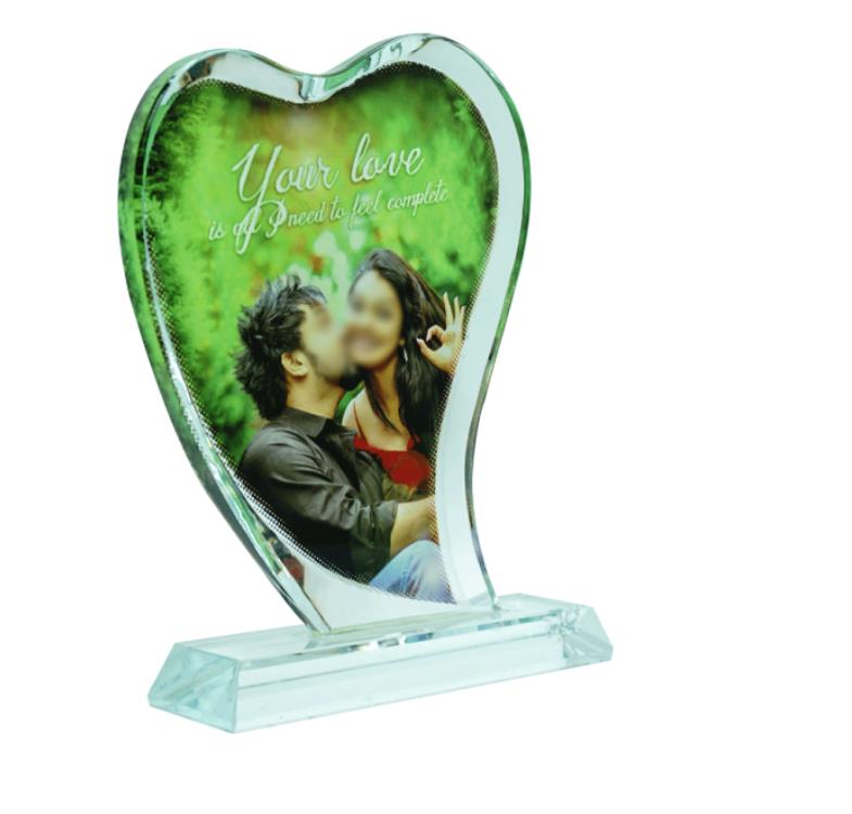 מגן קריסטל מפואר לב