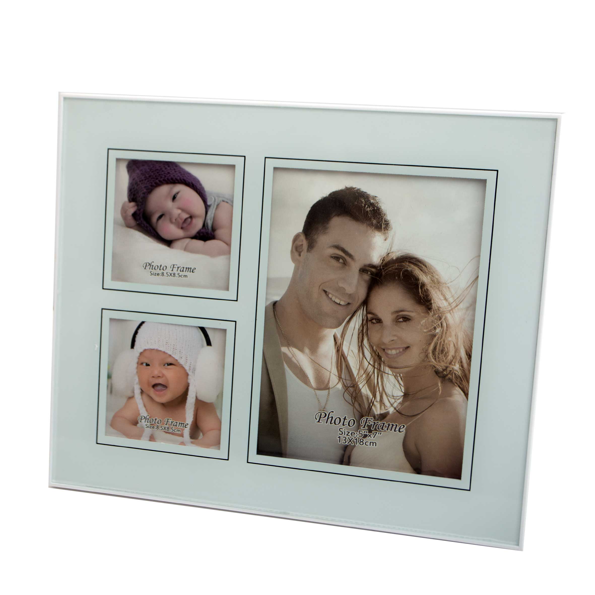 3 יח' מסגרת זכוכית משובלת 3 תמ'