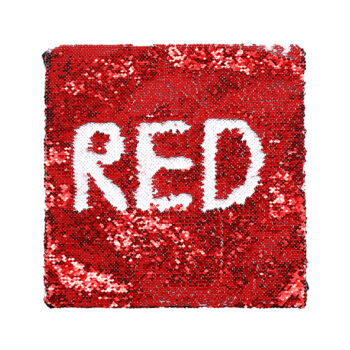 כרית פייאטים מרובעת צבע אדום 40X40