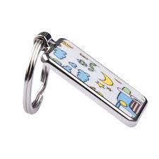 מחזיק מפתחות ברזל מלבן