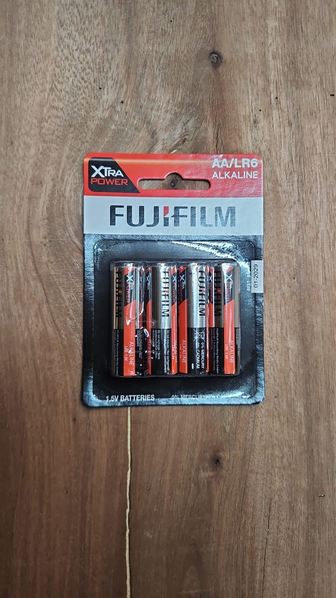 סוללות AA FUJI קופסא (12 רביעיות)