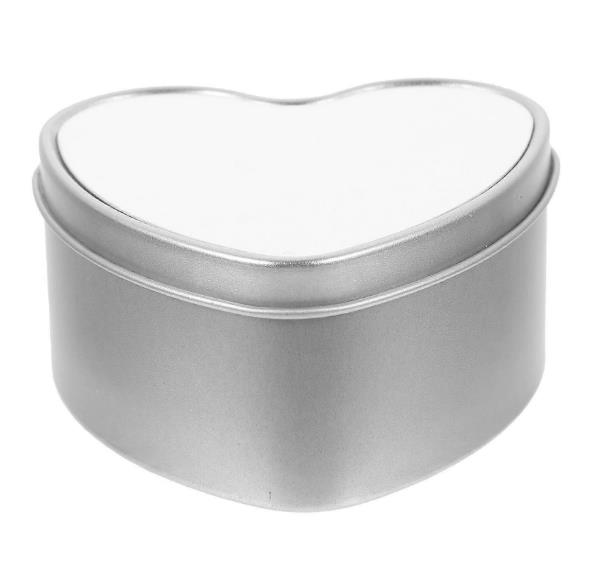 קופסאת אלומיניום להדפסה לב קטן