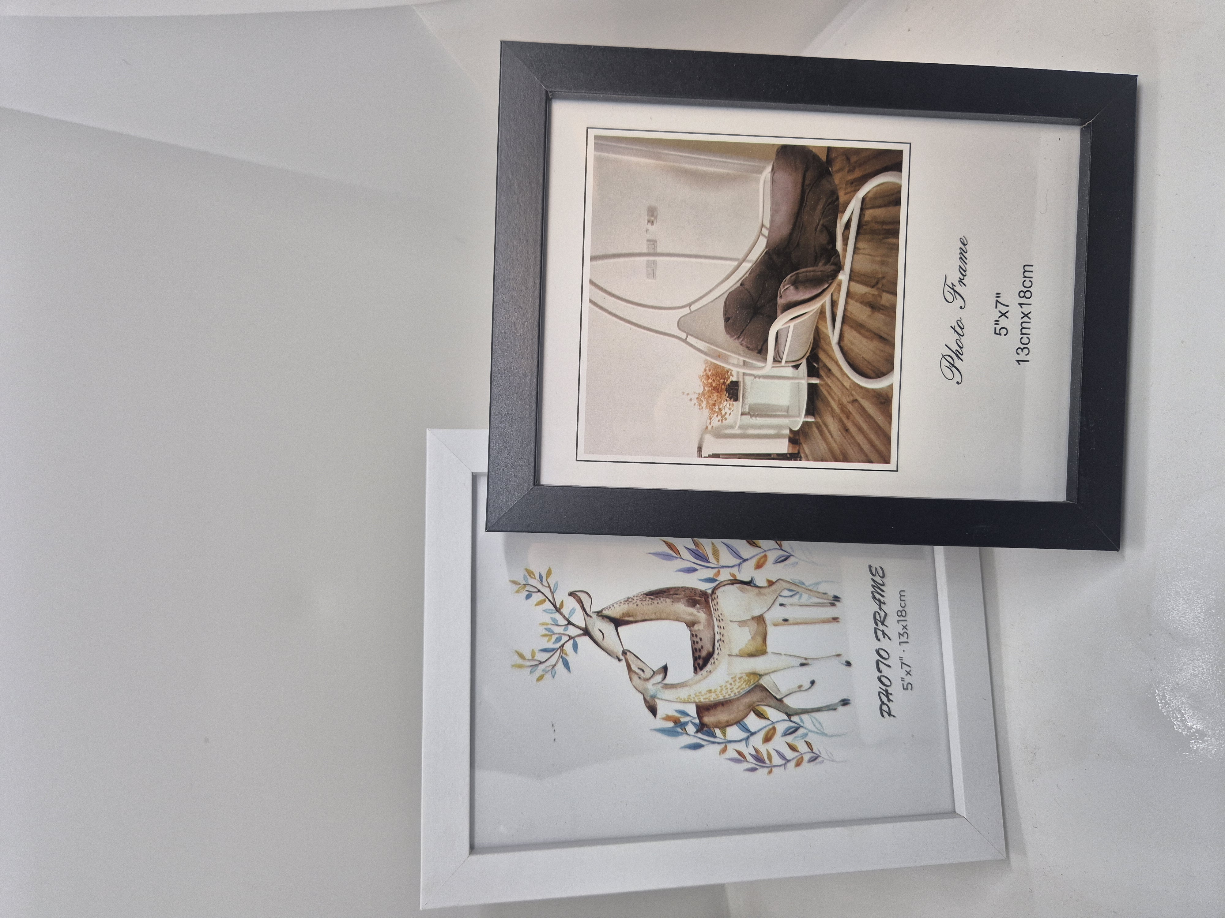 מסגרת בגודל 13X18 (לבן,שחור) מינימום הזמנה ארגז 36 יח'