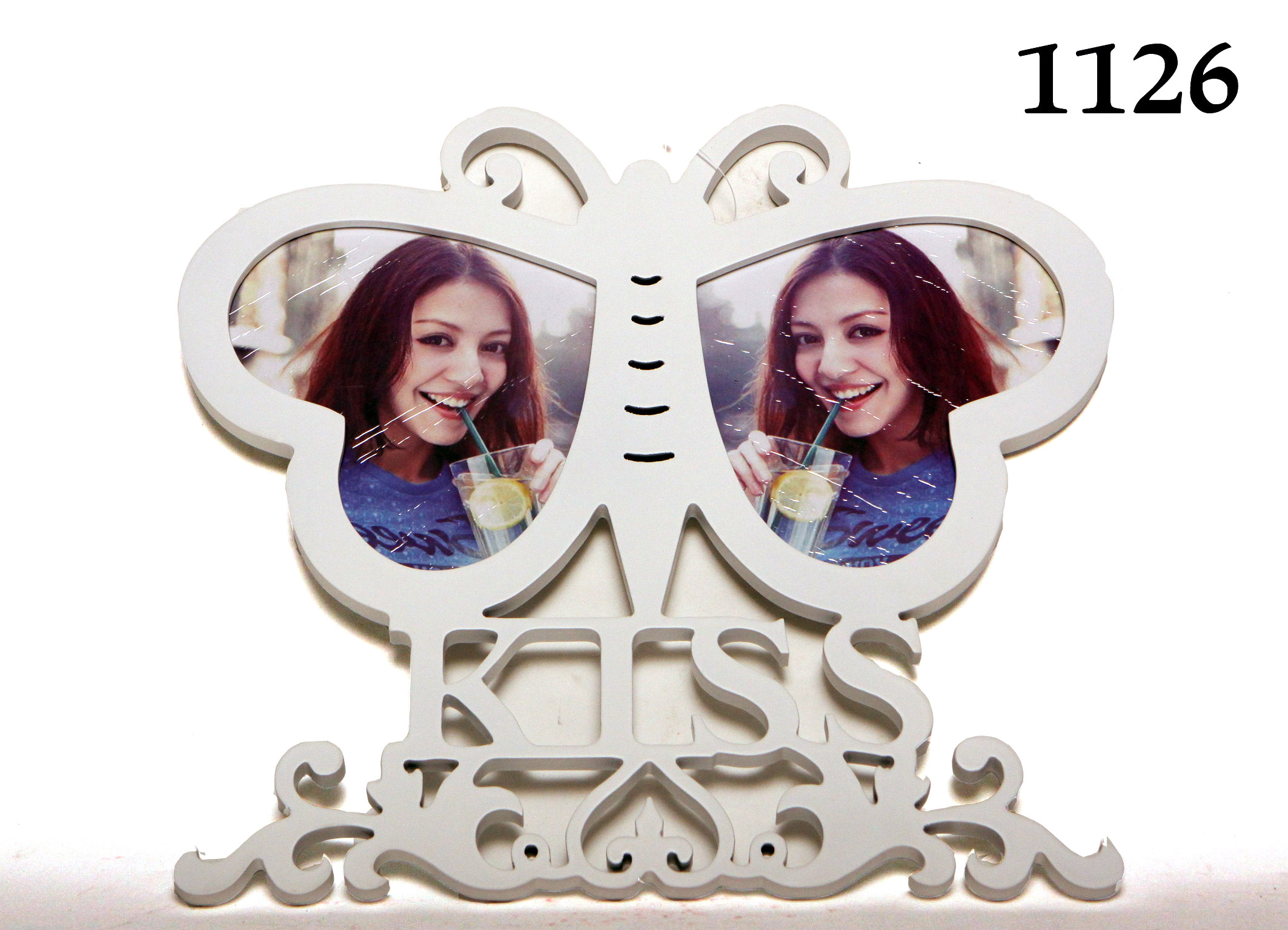 (1126)מסגרת מעוצבת פרפר