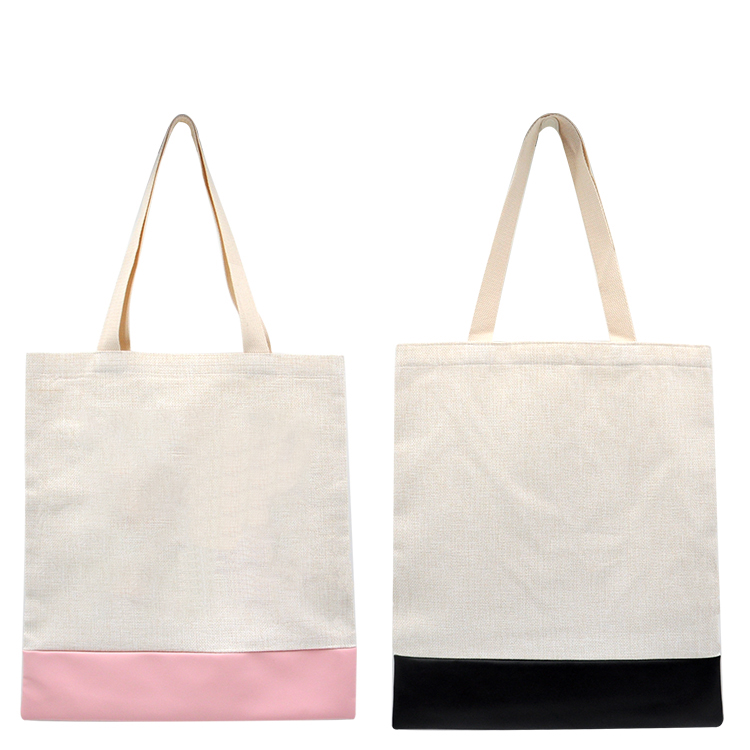 תיק קנבס איכותי פס ורוד 