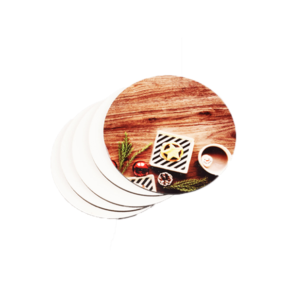 תחתית עגולה לשתייה חמה (חבילה של 10 יח')