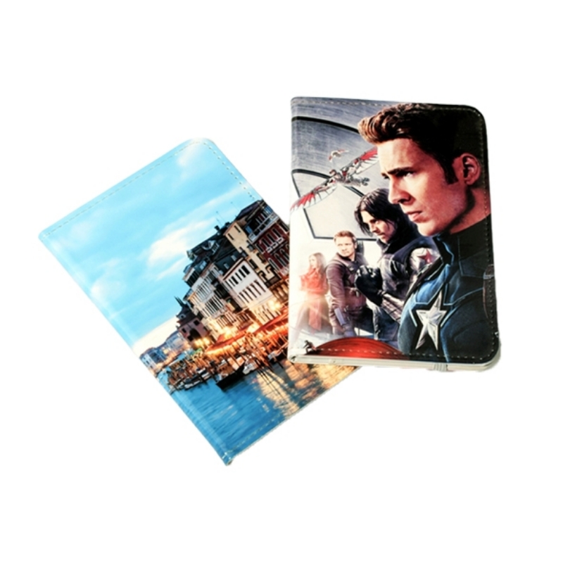 10 יח' כיסוי דרכון להדפסה דו"צ  מבריק 