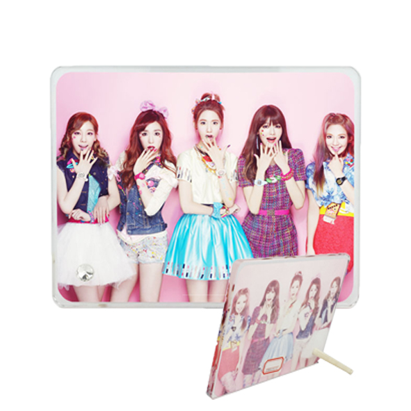 מסגרת זכוכית עבה מפוארת פינות עגולות 18X23