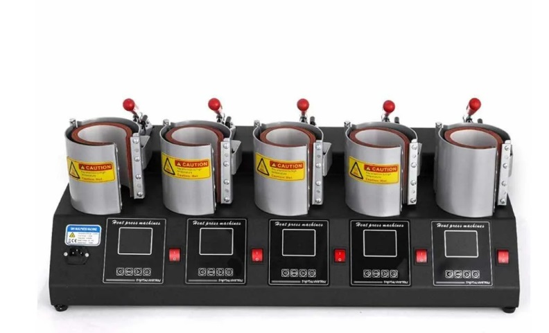 מכבש 5 כוסות מקצועי