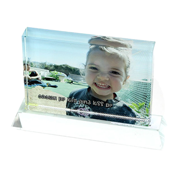 בלוק קריסטל 10X16 כולל מעמד וקופסא מפוארת