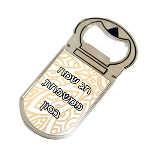 פותחן בקבוקים מגנטי כסוף 