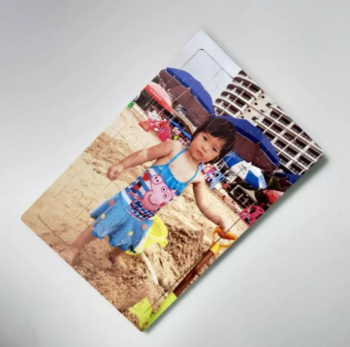 פאזל A4 MDF חס' חלקים 60 גודל 22X30