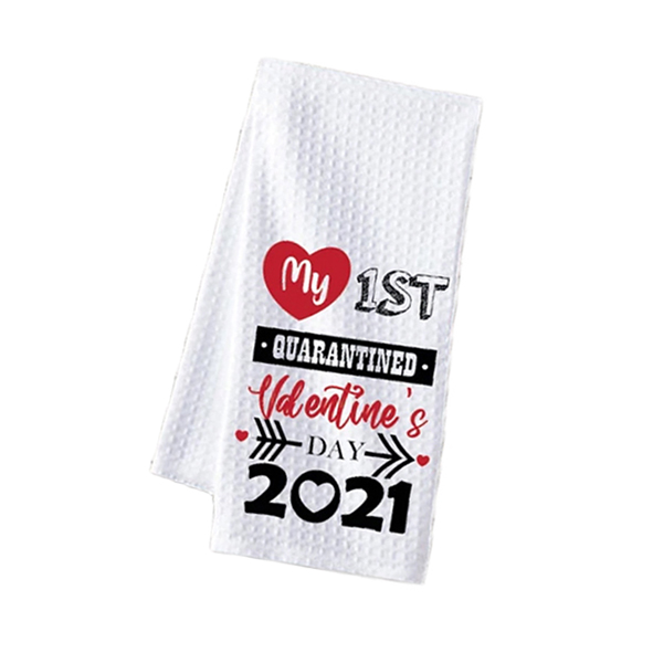 מגבת וופל לבנה להדפסה גודל 40X60