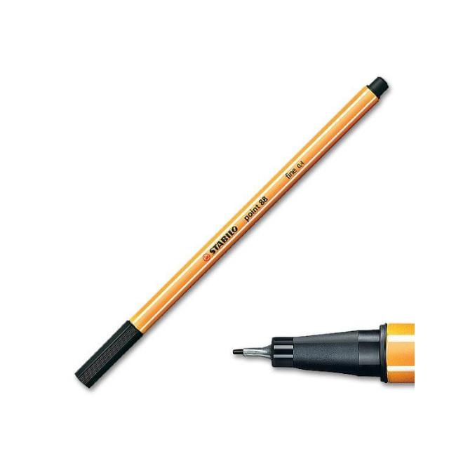 Stabilo point 88 black