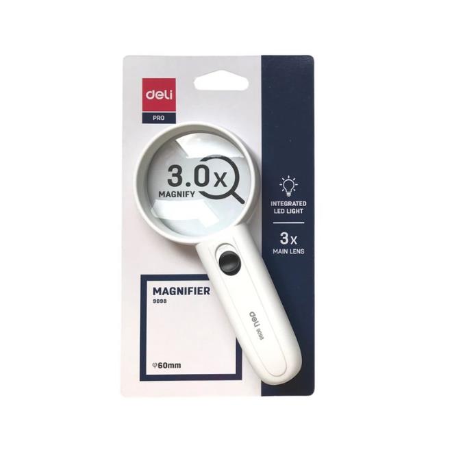 זכוכית מגדלת 9089 DELI 