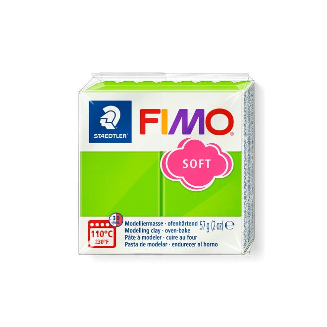 פימו סופט 50 FIMO - ירוק תפוח