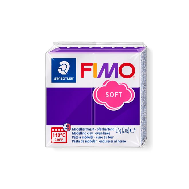 פימו סופט 63 FIMO - סגול כהה