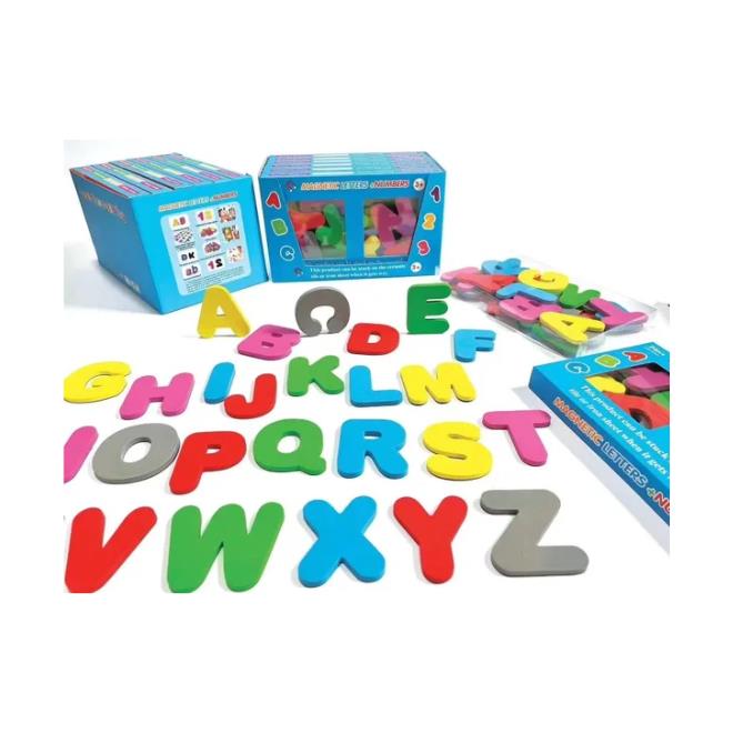 סט מגנטי אותיות באנגלית