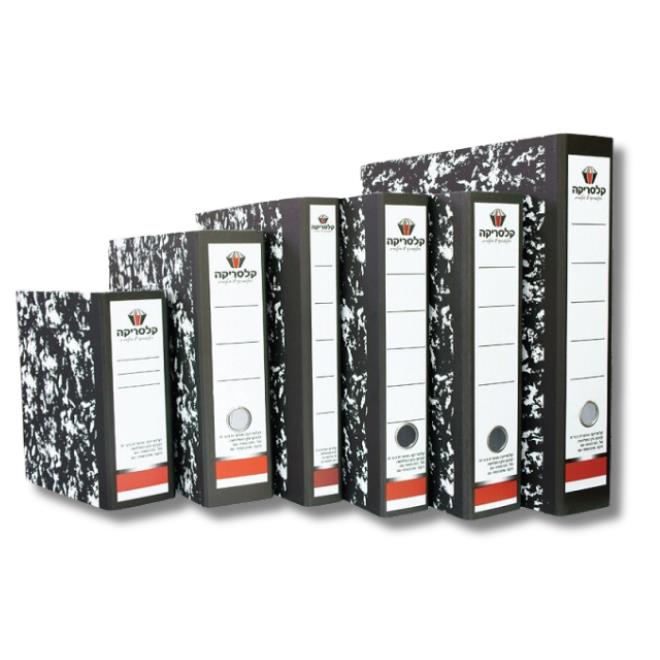 קלסר פוליו משרדי גב 8 