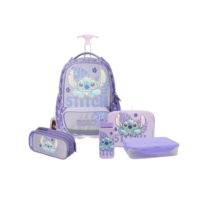 מארז X-Fix trolley Stitch לילך