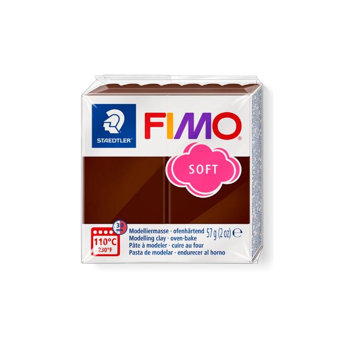 פימו סופט 75 FIMO - שוקולד