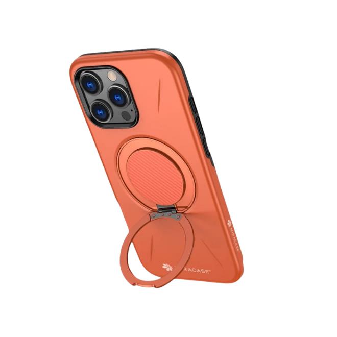 כיסוי ל-iPhone 16 Pro Max בצבע כתום דגם MIRAMAG מבית Miracase