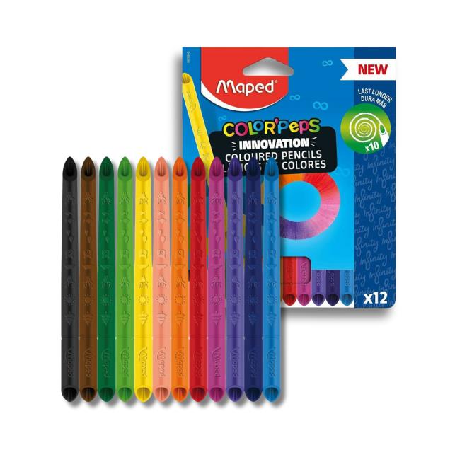 צבע עיפרון ללא חידוד אינפיניטי 1/12