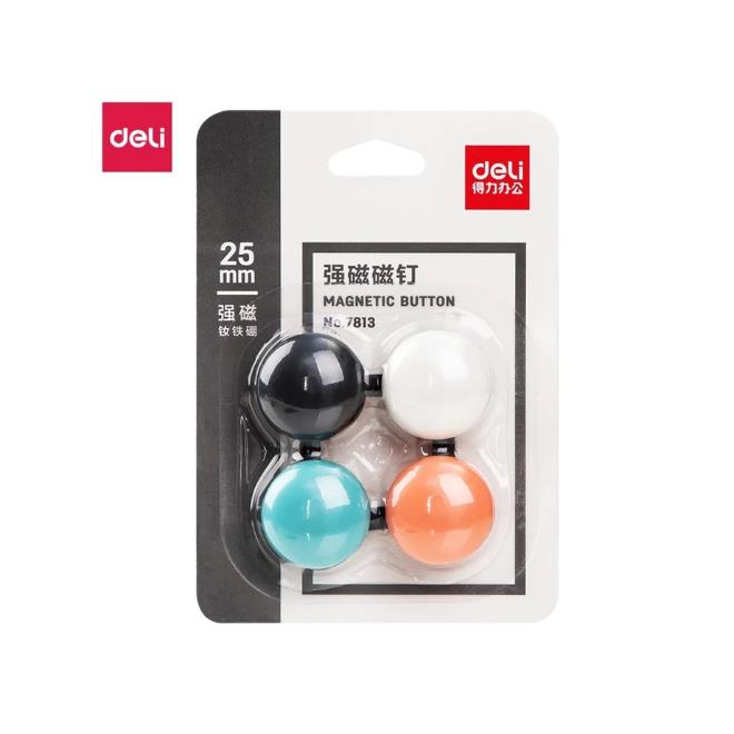 מגנט חזק ללוח מחיק וגם לזכוכית DELI