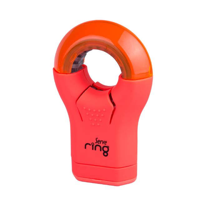 SERVE RING FLUO - אדום